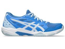 Женские ботинки для бадминтона/сквоша Asics Gel-Rocket 11 — blue coast/white