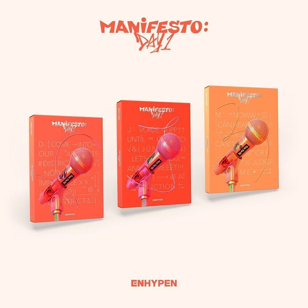 Альбом ENHYPEN - MANIFESTO : DAY 1 (D ver.)