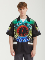 Мужская Рубашка Time Bowling Button Up