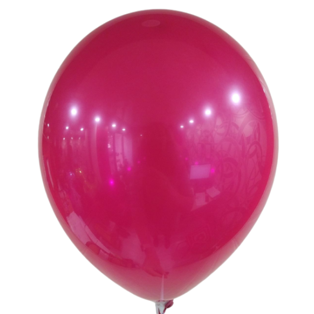 Шар 5" Маджента, Кристал/Crystal Magenta Забава