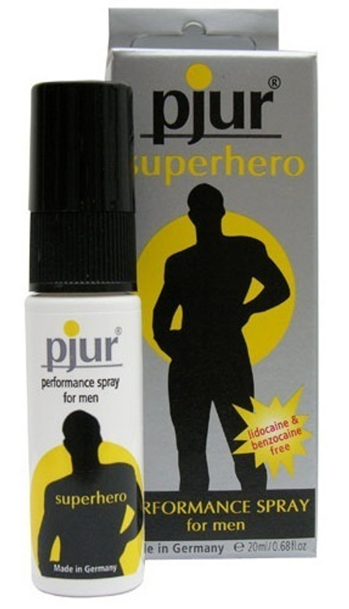 Пролонгирующий мужской спрей pjur superhero spray,  20 ml