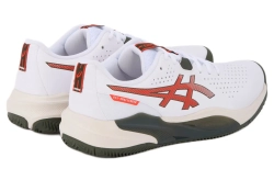 Мужские теннисные кроссовки Asics Gel-Challenger 15 Clay - white/cherry tomato