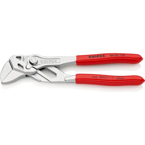 Переставные мини-клещи хромированные 150 мм Knipex 86 03 150 SB
