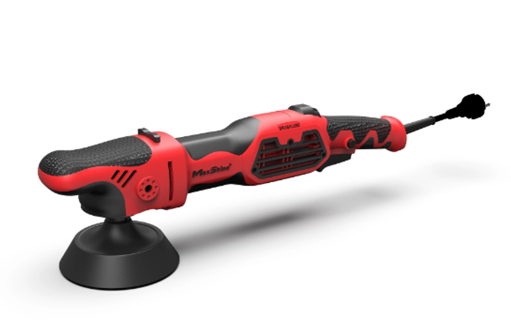 MaxShine MB1200 Pro роторная полировальная машинка, БЕСЩЕТОЧНАЯ 125мм