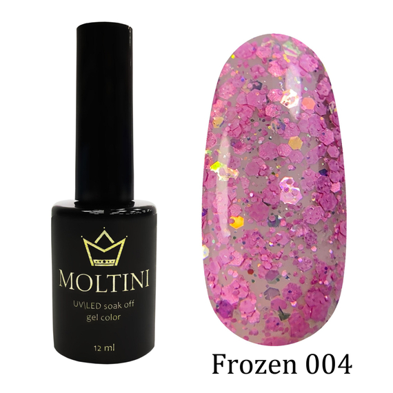 Гель-лак Moltini FROZEN 004, 12 ml