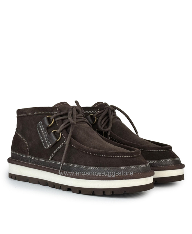MEN'S HAUDEN MOC CHUKKA - Chocolate