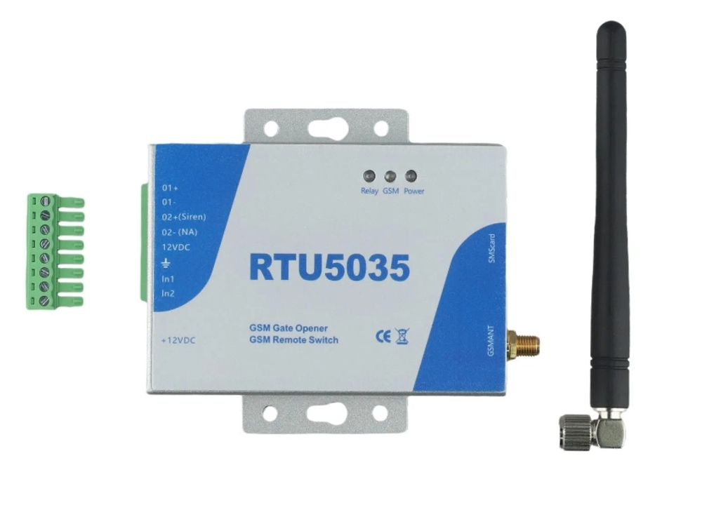 GSM реле RTU-5035, контроллер управления замком, шлагбаумом