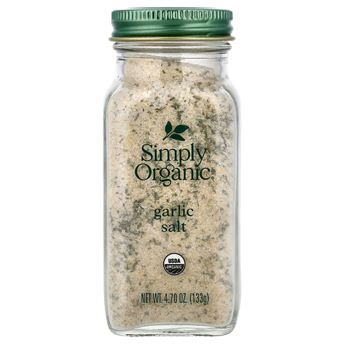 Simply Organic, Чесночная соль, 4,7 унции (133 г)