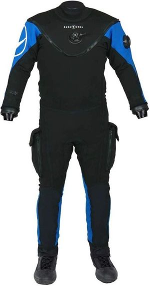 Гидрокостюм сухой Aqua Lung Fusion Bullet синий