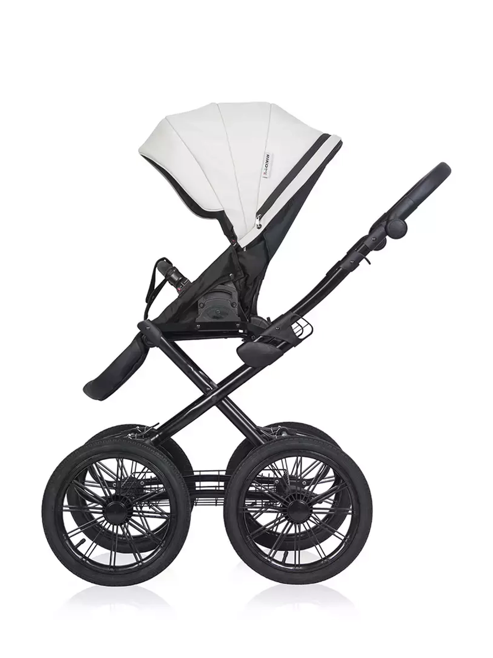 Коляска  MONTANA ECCO Prestige (2 в 1) (RIKO BASIC) 11 White (белый)