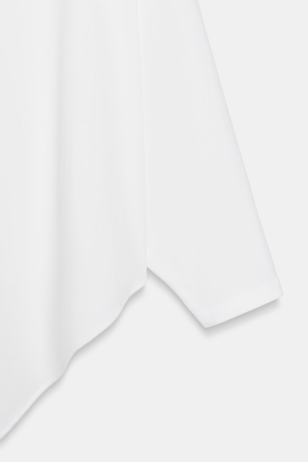 ФУТБОЛКА-НАКИДКА ИЗ ХЛОПКА SUPIMA® — ZARA
