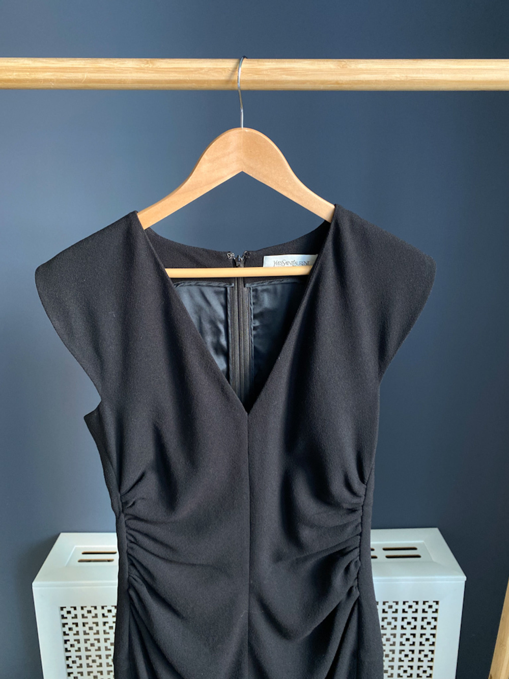 Шерстяное платье Yves Saint Laurent, S