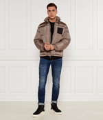 Пуховая куртка Armani Exchange - коричневый(6DZB21 ZN4XZ)