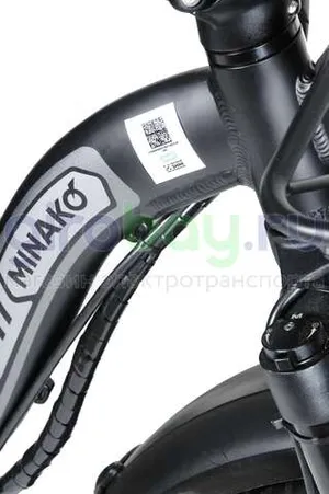 Электровелосипед Minako F11 Pro Dual 48V/20Ah (полный привод) - Красный обод фото №10