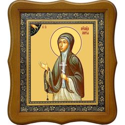 Мария Цейтлин преподобномученица, монахиня. Икона на холсте.