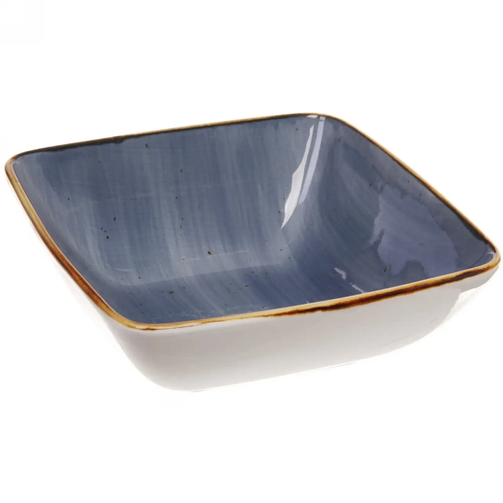 Салатник керамический «Corsica blue» 19,3*19,3*7см