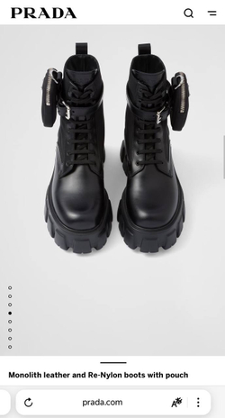 Ботинки Prada