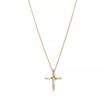 Подвеска из золота 18к(750 проба) , Tiffany 💠infinity Cross