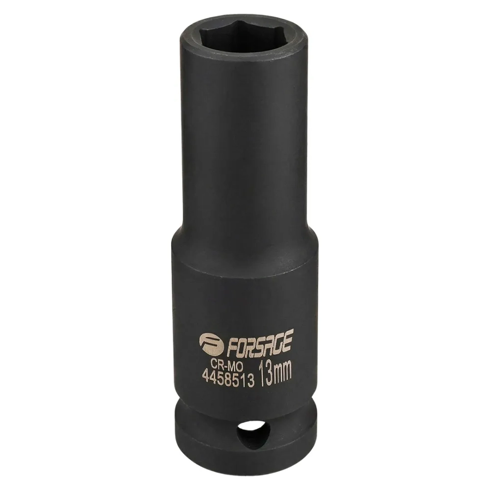 Головка ударная глубокая 13мм 1/2''6гр. Forsage F-4458513