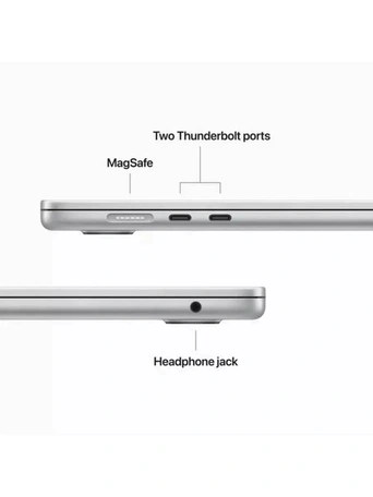 Ноутбук Apple MacBook Air 15 M2 (2023) 8CPU 10GPU 8/256GB Silver