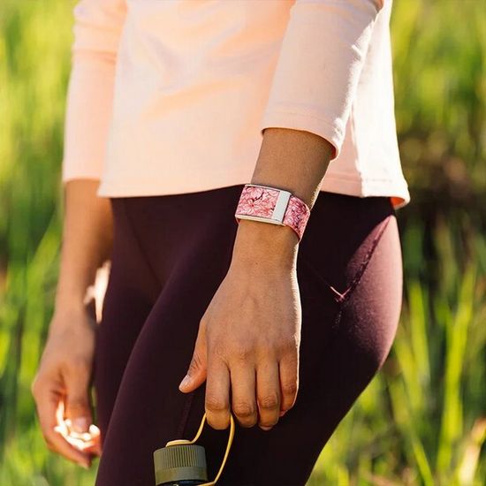 Плетеный ремешок для браслета Whoop 4.0 SuperKnit Band (Blossom)