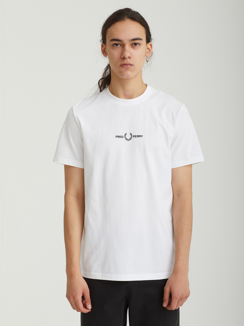 Мужская Футболка Embroidered