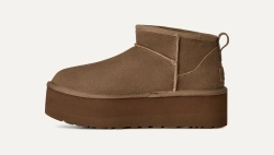 UGG Угги на платформе Classic Ultra Mini, бронзовый