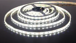 Светодиодная лента 12V 14,4W Лента светодиодная 12V 14,4W 60Led 5050 IP65 холодный белый, 5м Elektrostandard