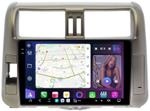 Магнитола для Toyota Land Cruiser Prado 150 2009-2013 (рамка бронза) - FarCar S500-TS20 монитор 9.5" 2K QLED на Android 14, Быстрейшая, CarPlay, 4G SIM-слот