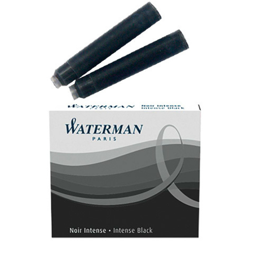 Картриджи - Waterman, черный 6 шт.