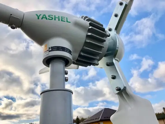 Ветрогенератор 2кВт YASHEL WT2000i / 48V