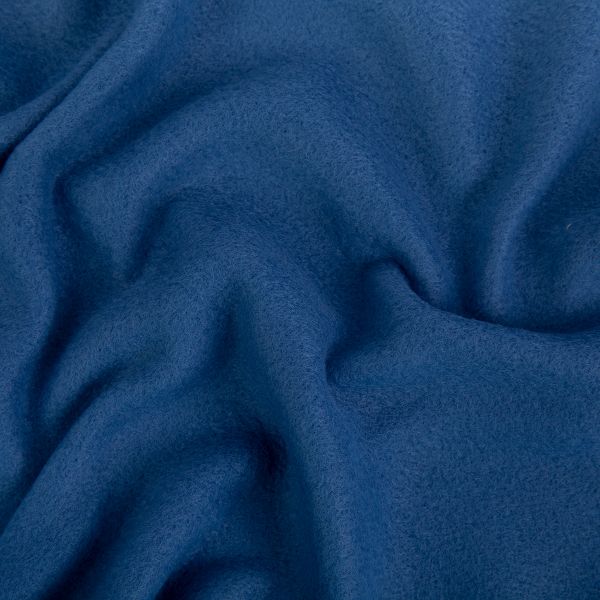 Флис 2-сторонний 280 г/м², 150х160±5 см, синий/blue, Gamma FG-005N