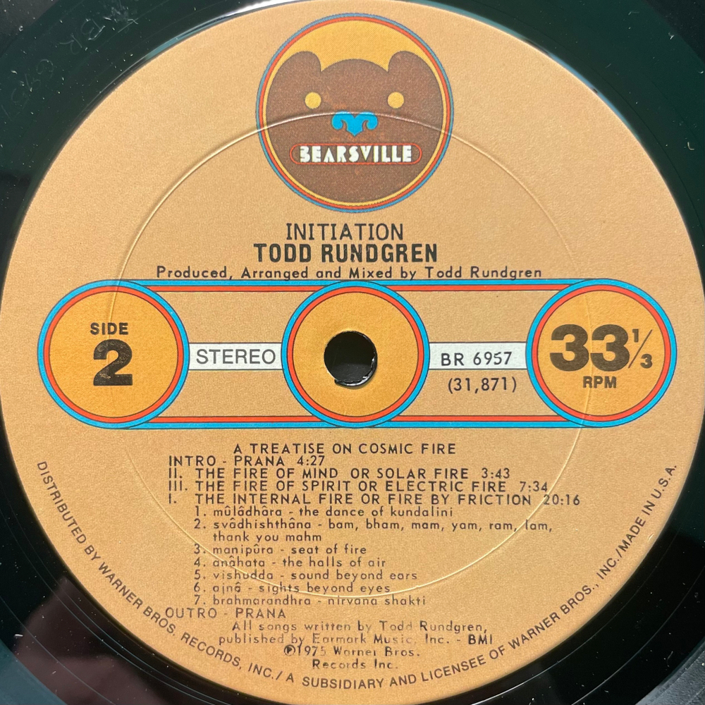 Todd Rundgren ‎– Initiation (США 1975г.)