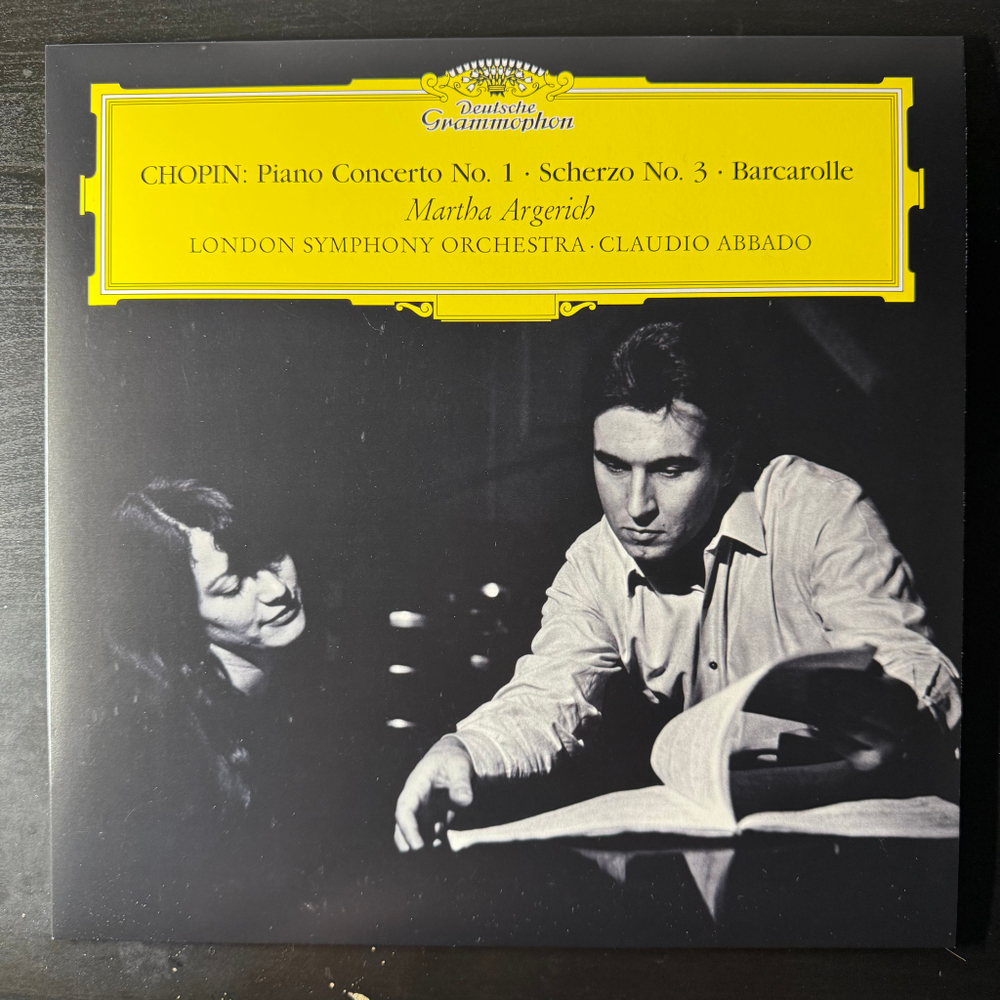 Шопен, Марта Аргерих — сольные и концертные записи на Deutsche Grammophon 5LP (Германия 2021г.)