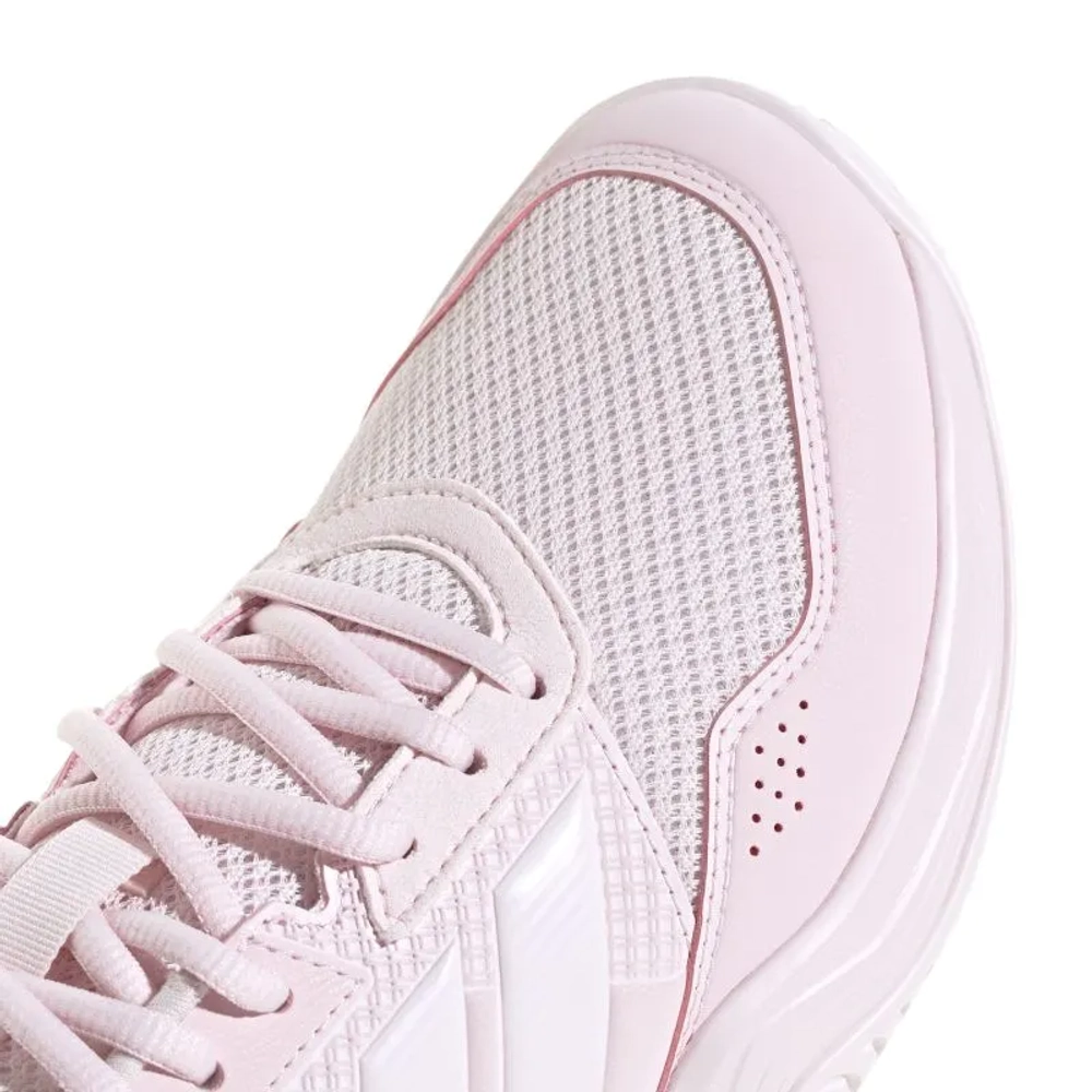 Женские Кроссовки теннисные Adidas GameCourt 3 W - distant pink/distant pink/footwear white