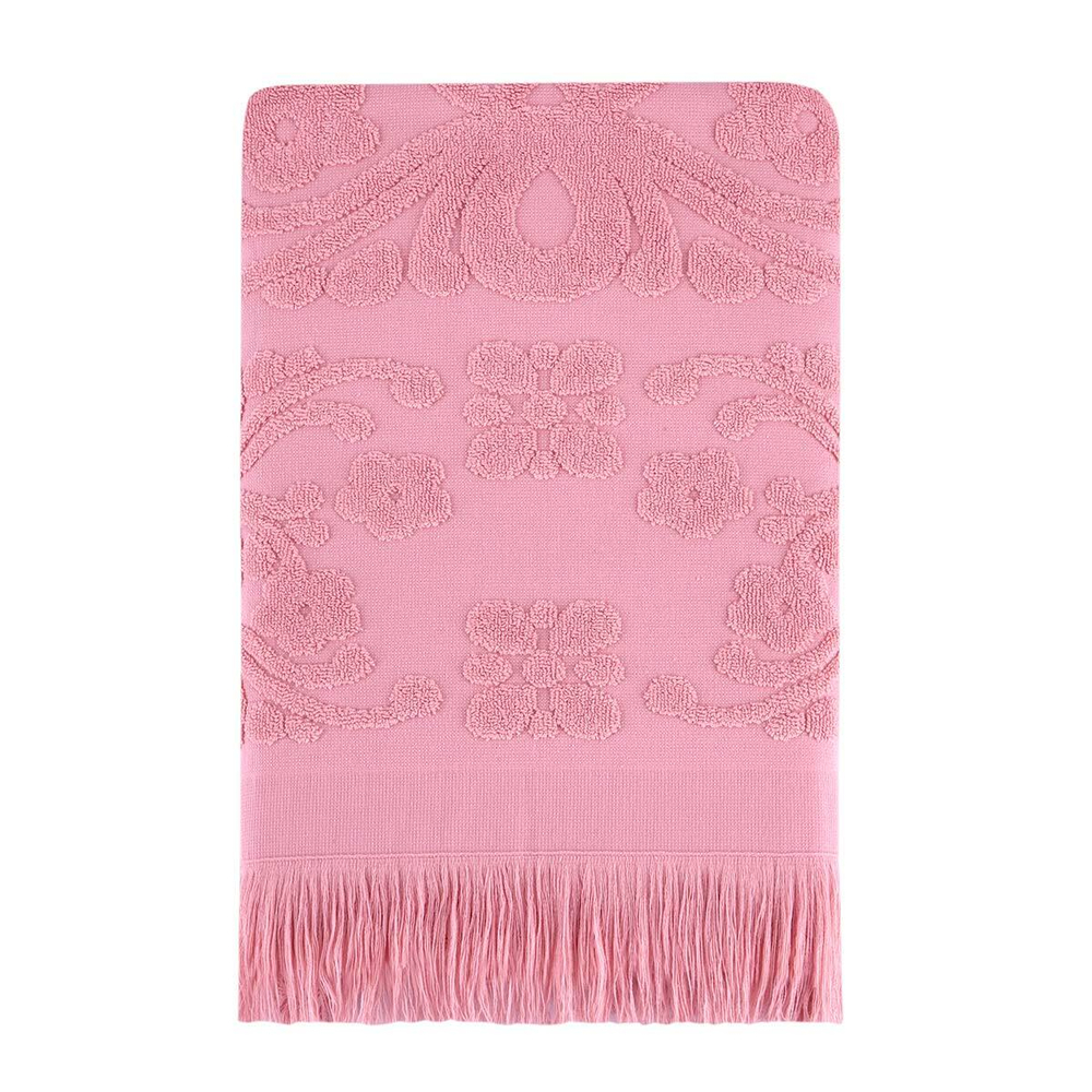 Полотенце 70х140 Arya home Isabel Soft коралловое