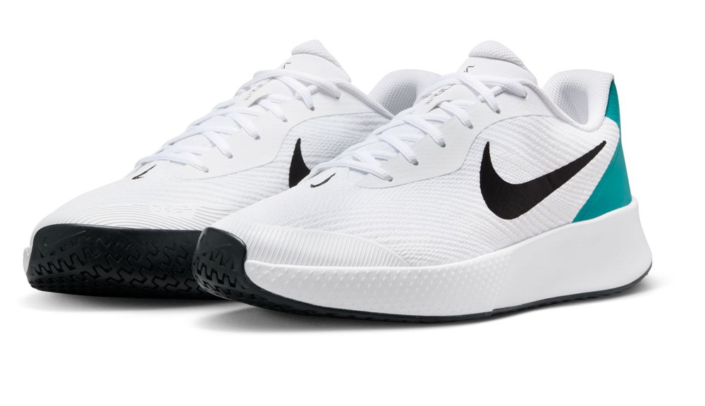 Мужские теннисные кроссовки Nike Vapor Lite 3 - white/black/radiant emerald