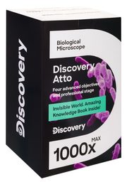 Микроскоп цифровой Levenhuk Discovery Atto Polar с книгой Невидимый мир