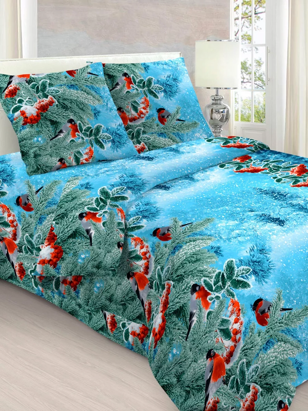 Постельное белье 1.5 спальное 100% хлопок