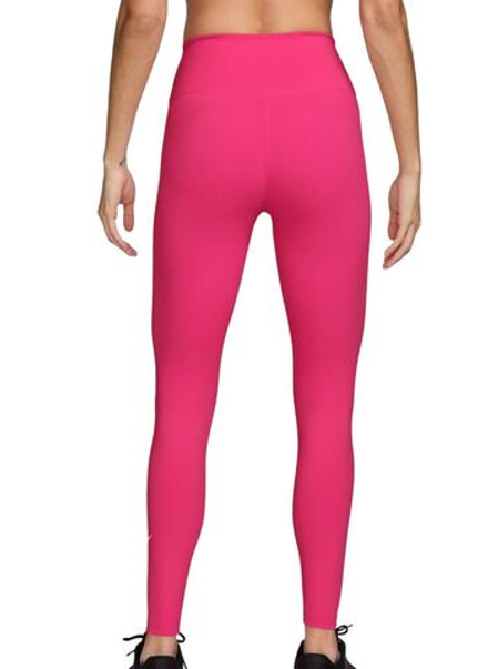 Леггинсы Nike One High Waist Full Length - rush pink/white