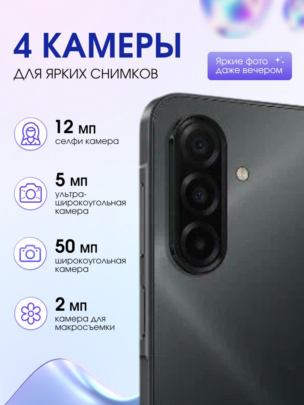 Восстановленный Смартфон Samsung Galaxy A17 4/128 ГБ (Global) черный