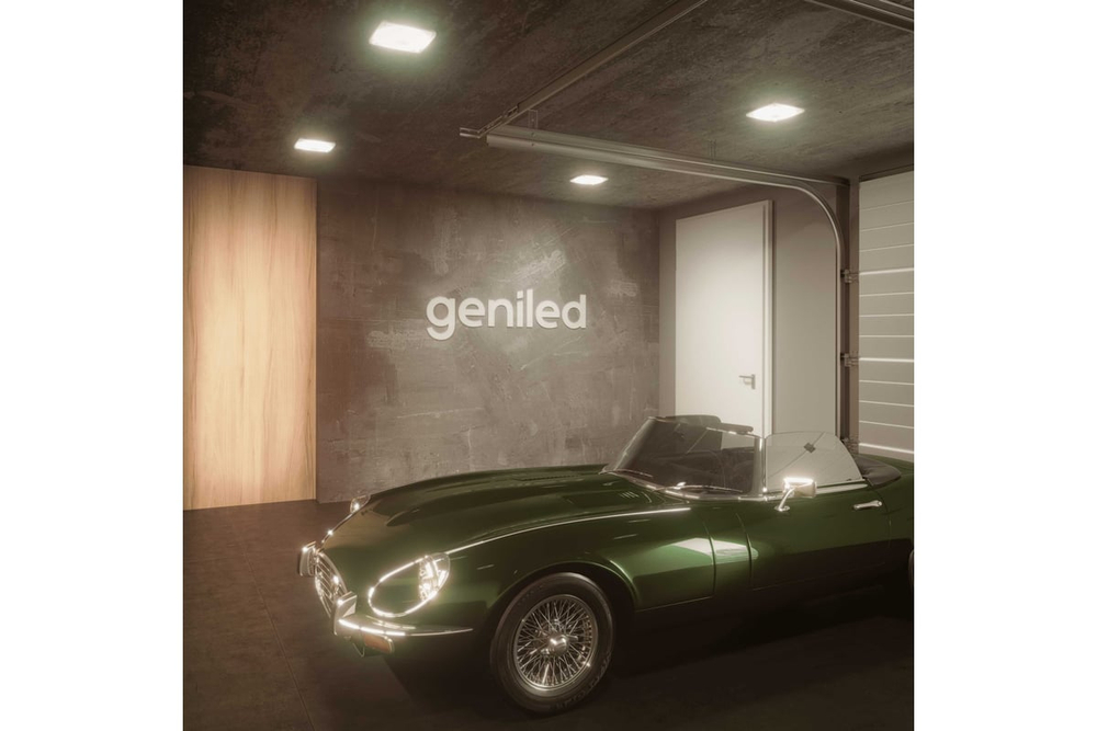 Светильник LED уличный настенный Geniled Public 15W 4200К IP65 200x200мм