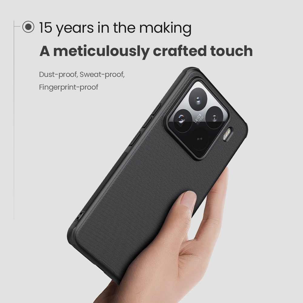 Чехол от Nillkin c поддержкой зарядки MagSafe для Xiaomi 15 Pro, серия Super Frosted Shield Pro Magnetic Case