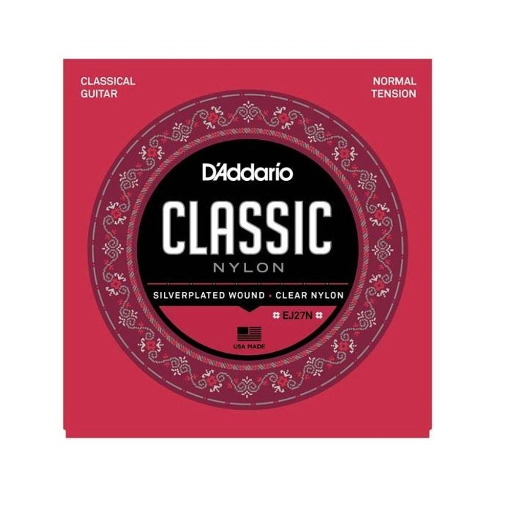 Струны для классической гитары D'addario EJ27N