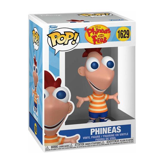 Фигурка Funko POP! Disney Phineas and Ferb Phineas (1629) 86693 — упаковка
