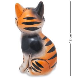 ГЛ- 093/1 Фигурка «Кошка» (Гжельский фарфор)