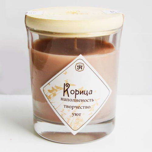 Свеча ароматическая с эфирным маслом корицы