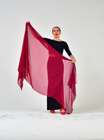Шаль для восточных танцев Dance Every Wear SM7907 025, бордовый