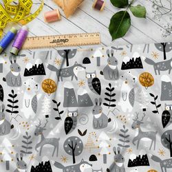 Ткань дюспо зимующие дикие животные
