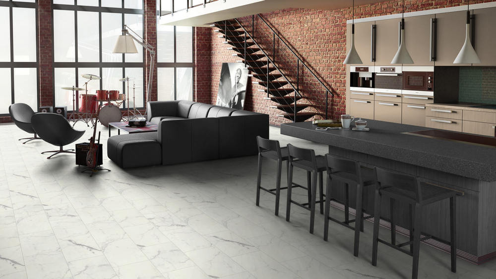 Кварц-винил SPC Tarkett Bass House Stone 4 мм Stef 1.740 м2
